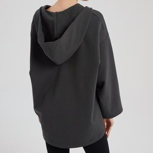 Nap Loungewear baggy hoodie, charcoal grey, NWT